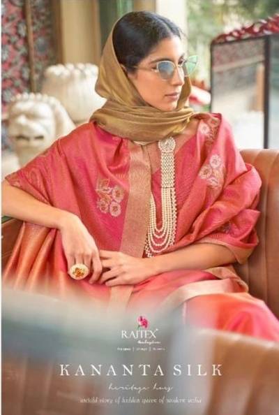 Kananta Silk By Rajtex Banarasi Silk Saree Collection